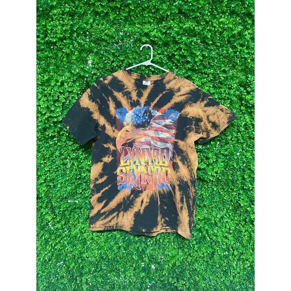 Vintage Reworked Lynyrd Skynyrd Band T-shirt - Adult Mens XL - R39 - Picture 1 of 2